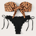 Gelbes Leopardenmuster
