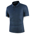 Marineblau + Weiße Ärmel
